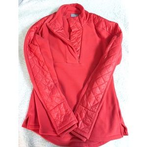 RED ATHLETA PULL OVER